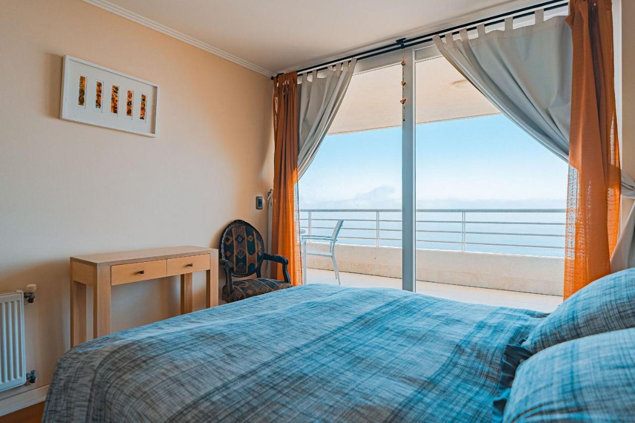Appartement Hermoso Departamento Con Insuperable Vista Al Mar à Vina del Mar Extérieur photo