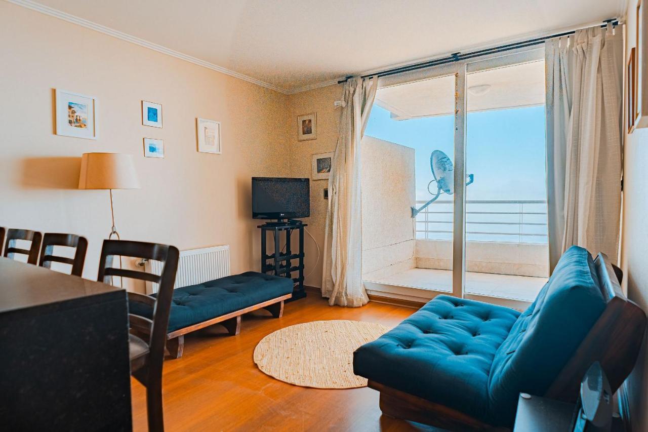 Appartement Hermoso Departamento Con Insuperable Vista Al Mar à Vina del Mar Extérieur photo