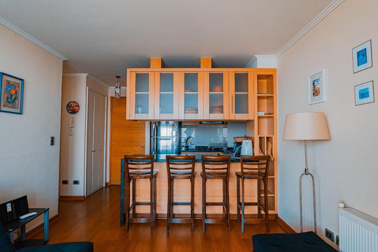 Appartement Hermoso Departamento Con Insuperable Vista Al Mar à Vina del Mar Extérieur photo