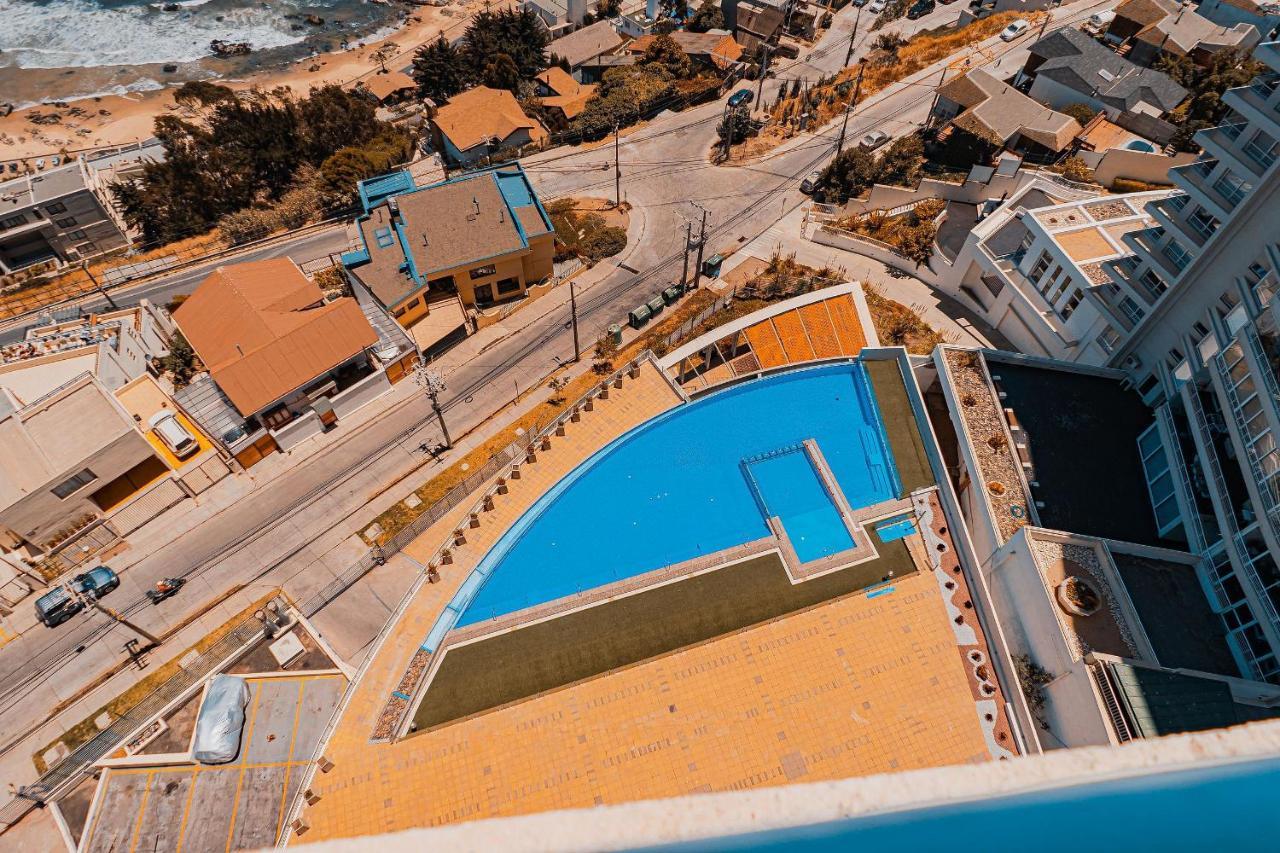 Appartement Hermoso Departamento Con Insuperable Vista Al Mar à Vina del Mar Extérieur photo
