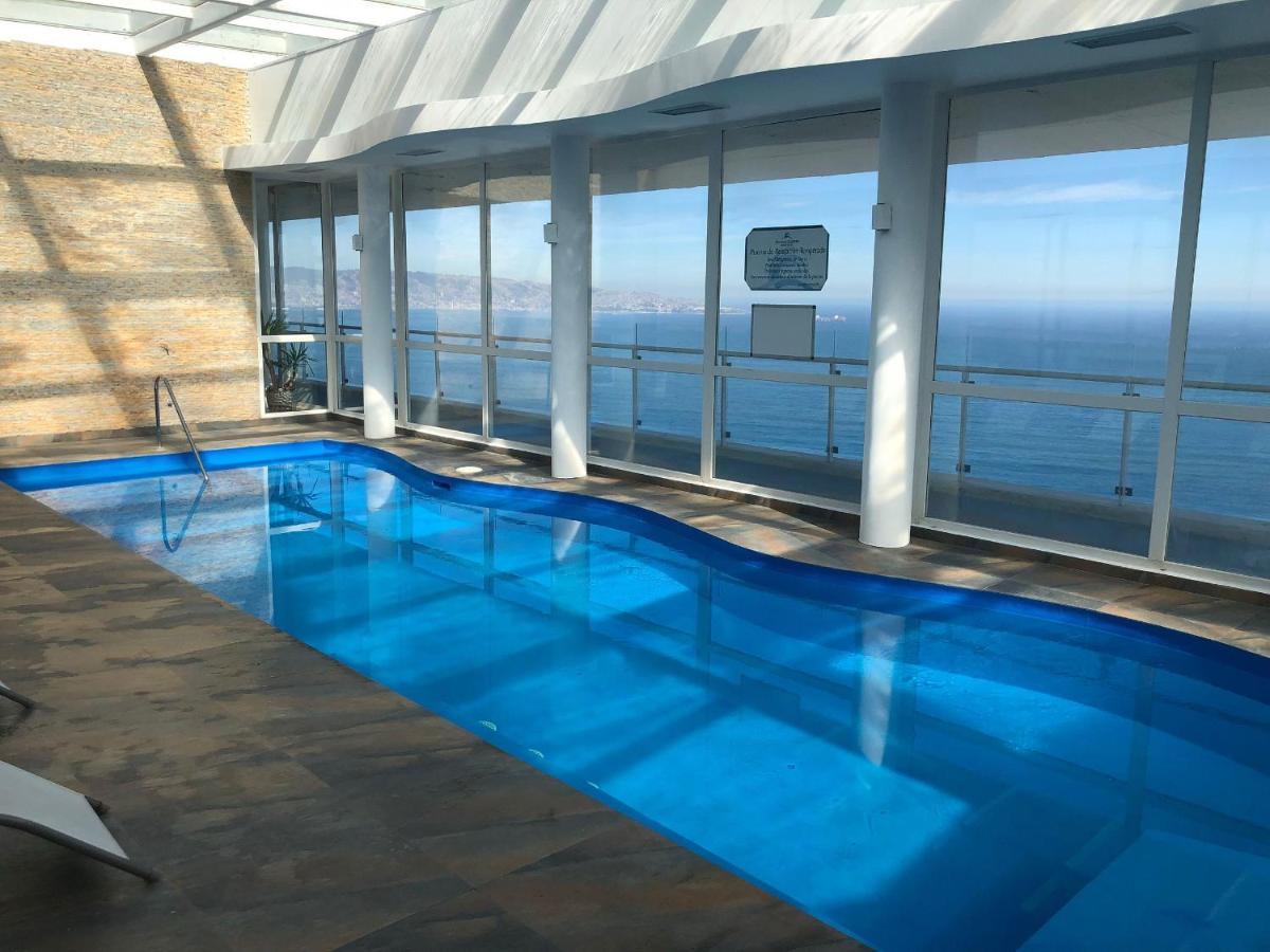 Appartement Hermoso Departamento Con Insuperable Vista Al Mar à Vina del Mar Extérieur photo