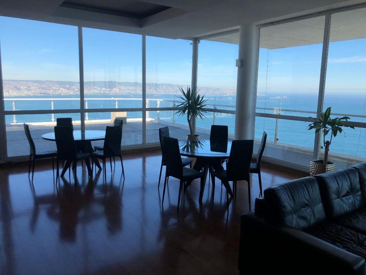 Appartement Hermoso Departamento Con Insuperable Vista Al Mar à Vina del Mar Extérieur photo