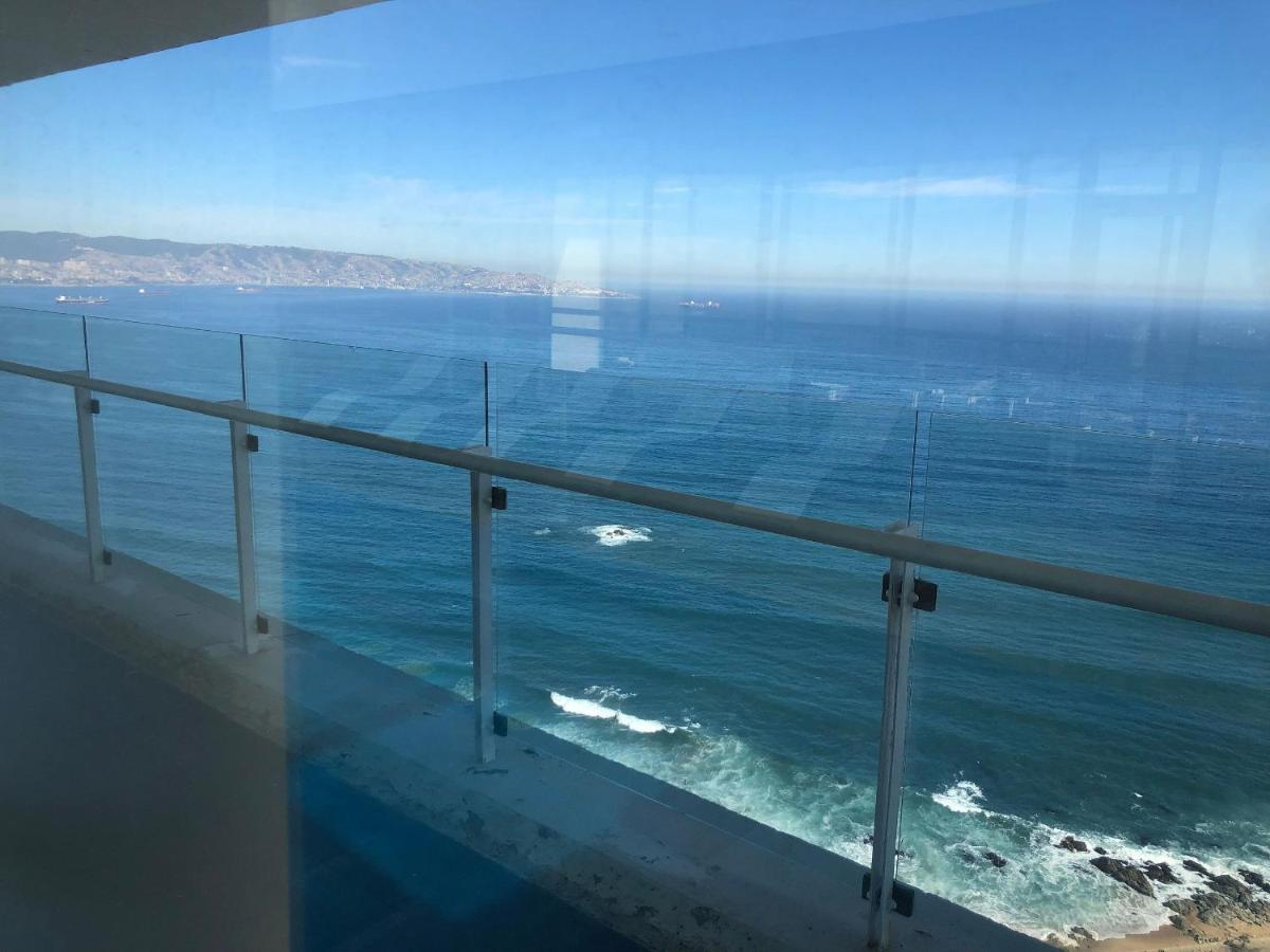 Appartement Hermoso Departamento Con Insuperable Vista Al Mar à Vina del Mar Extérieur photo